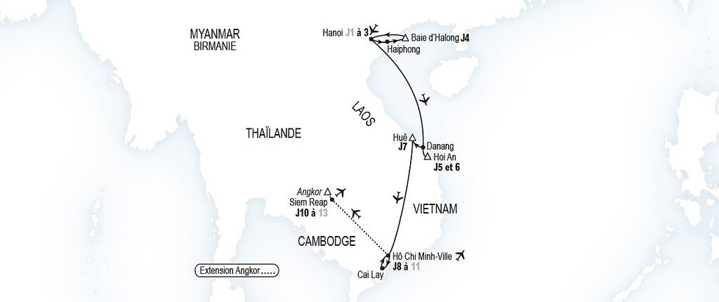 Routes indochinoises