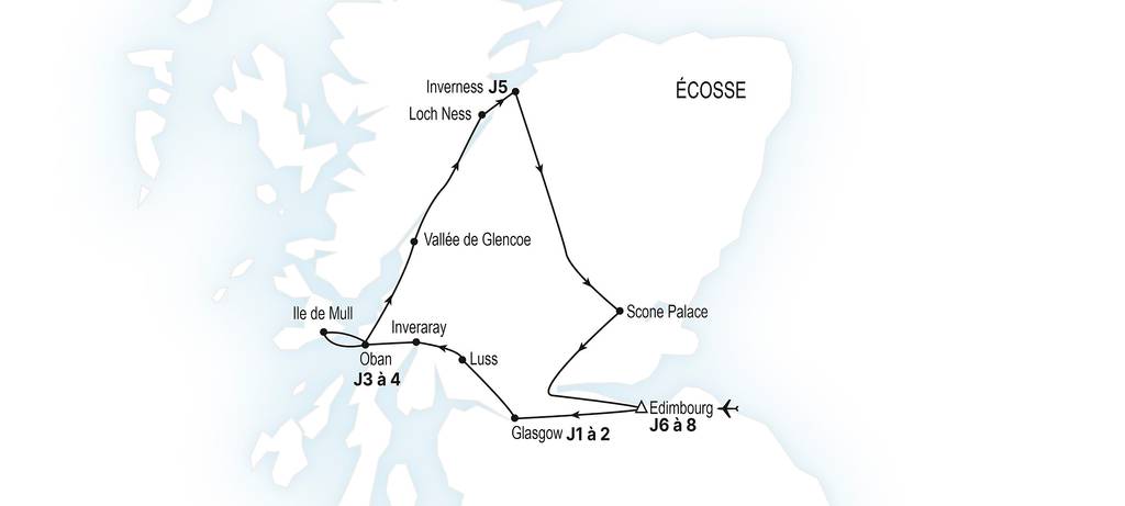 Le royaume d'Ecosse