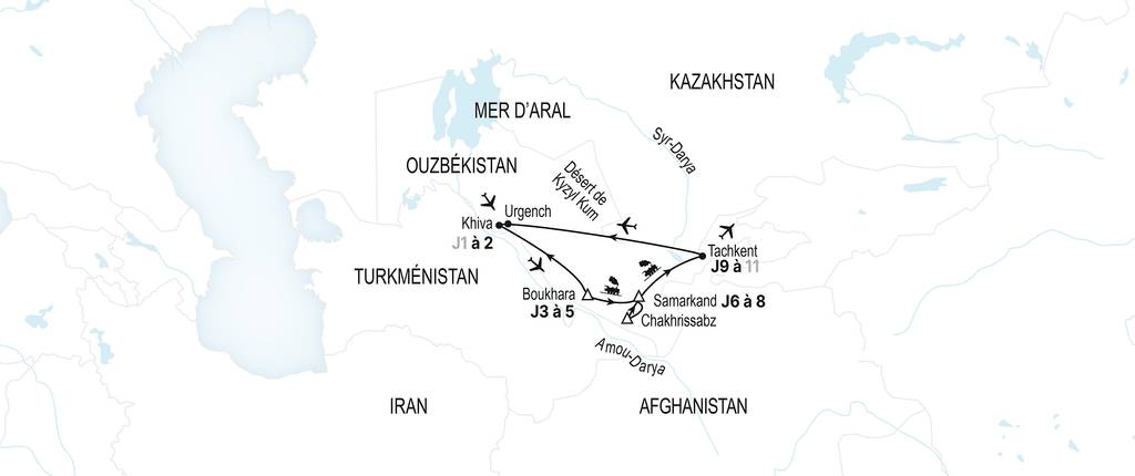 Chemins d'or et de soie