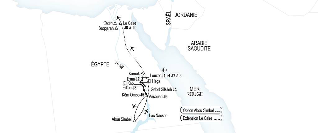 Le Nil en dahabieh