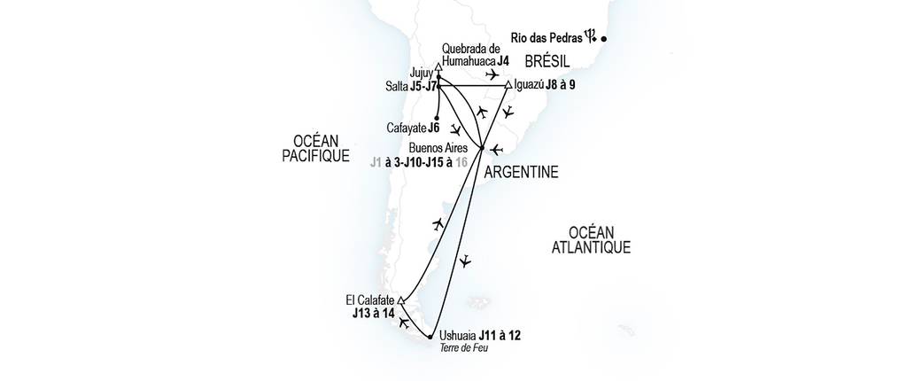 Des Andes à la Terre de Feu