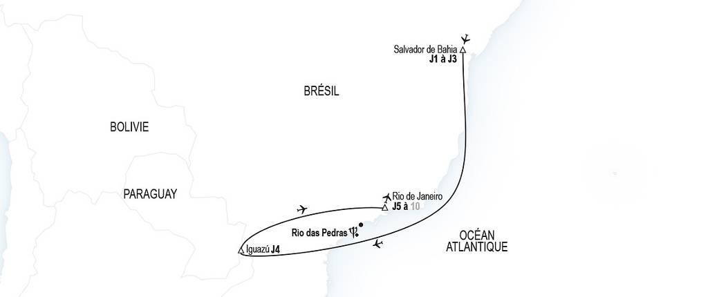 Brésil et Carnaval de Rio