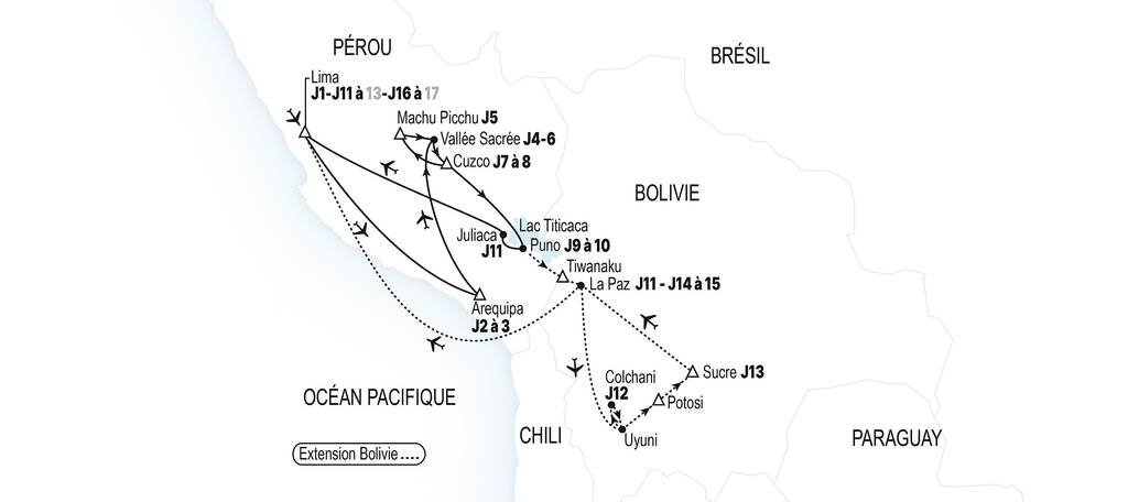 Les montagnes du Dieu Soleil