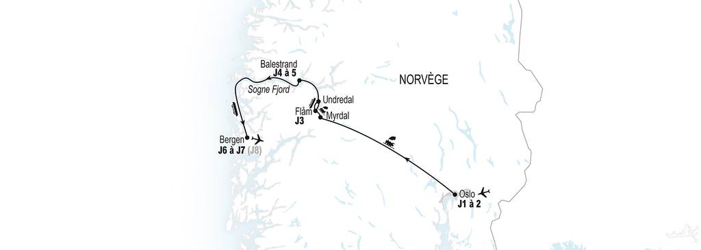 Ode aux fjords norvégiens
