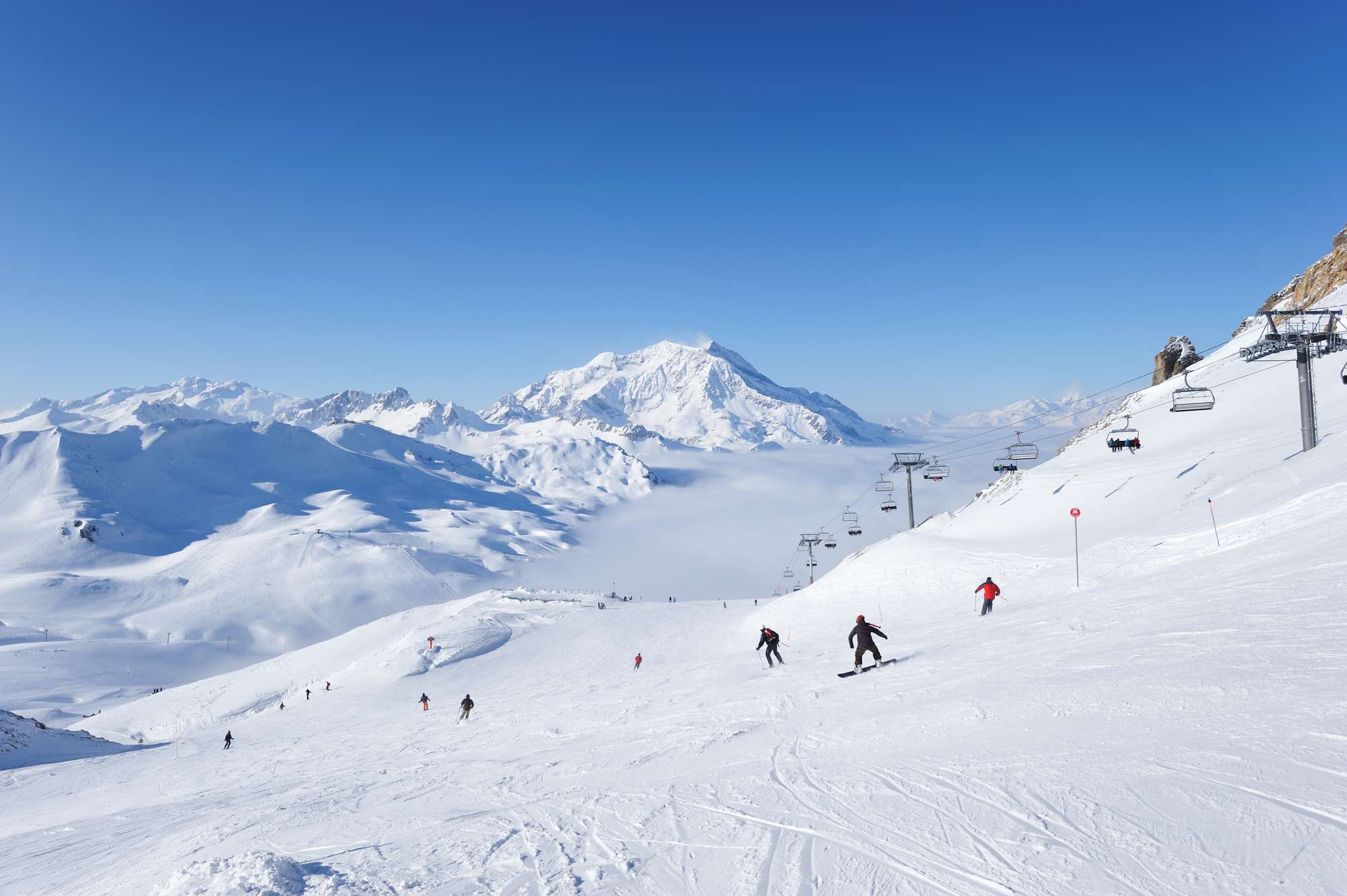As melhores estações de ski em França Club Med