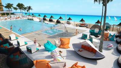 Î‘Ï€Î¿Ï„Î­Î»ÎµÏƒÎ¼Î± ÎµÎ¹ÎºÏŒÎ½Î±Ï‚ Î³Î¹Î± Club Med Cancun Yucatan doubles the size of its Aguamarina Family Oasis