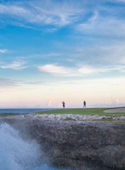 Putt On An Oceanfront PGA Green