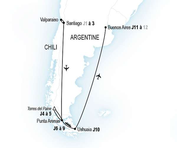 Patagonie et croisière au bout du monde