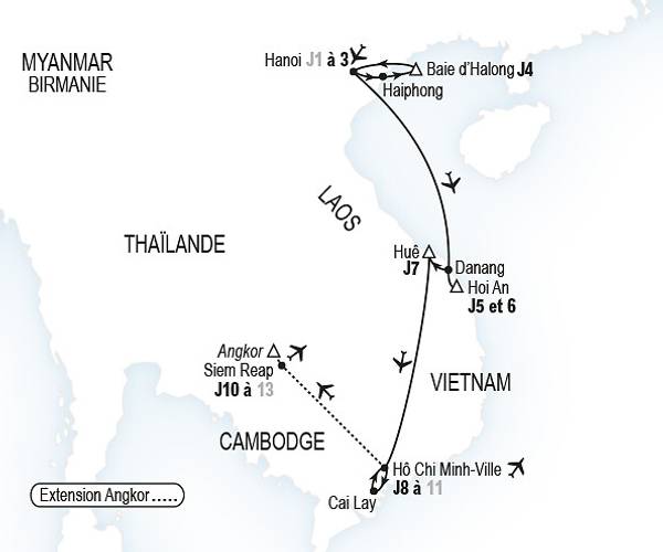 Routes indochinoises