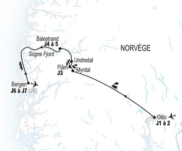 Ode aux fjords norvégiens