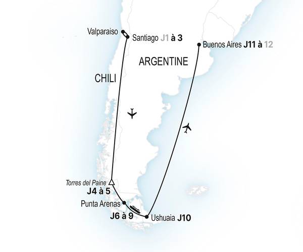 Patagonie et croisière au bout du monde