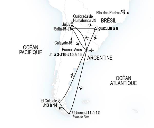Des Andes à la Terre de Feu