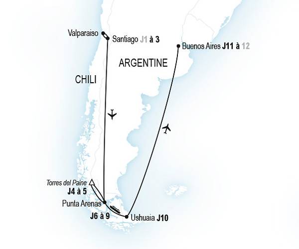 Patagonie et croisière au bout du monde