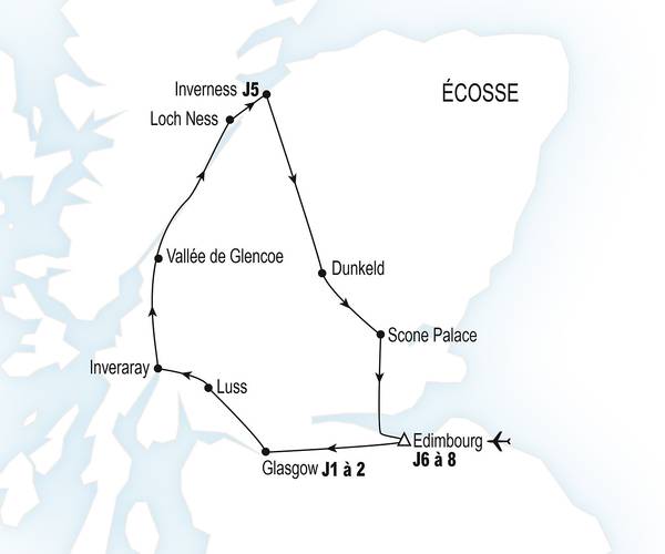 Le royaume d'Ecosse