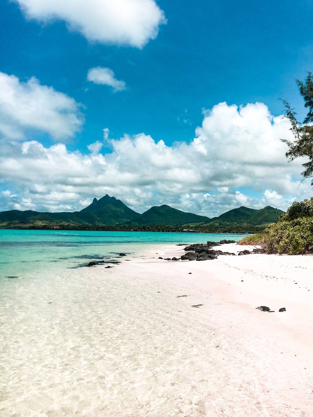 Relax on white sand